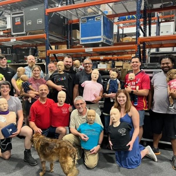 CPR Certification Classroom Group Photo